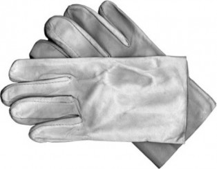 Leather gloves size 8 