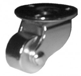 Piano castor brass plated 