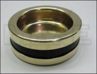 Castor Cup PIATTINO brass 98 mm 