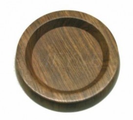Castor cup 65 mm Ø palisander 