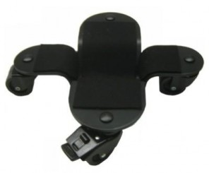 Grand leg castor brackets with brake + rubber 