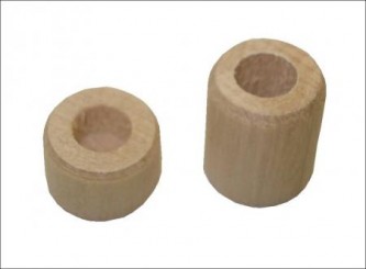 100 Tuning pin bushings 10 Ø x15 mm 6,35 mm Ø  