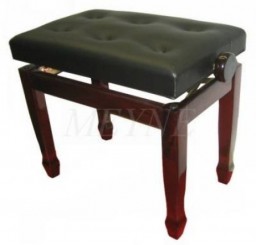 Банкетка для фортепиано. Махон (красное дерево), полированная. 