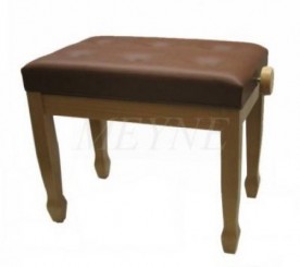 Банкетка для фортепиано. Дуб светлый, матовая. 