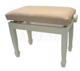 Банкетка для фортепиано. Слоновая кость, матовая. 