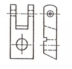 Hammer butts flange special.100/45 