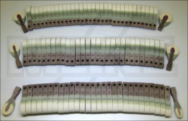 Piano hammer heads size 1 unbored 