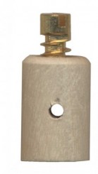 Damper blocks with ms screw 10 x 7 / 15 mm 