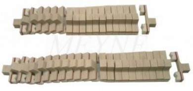 Damper heads diskant 55/42 mm 