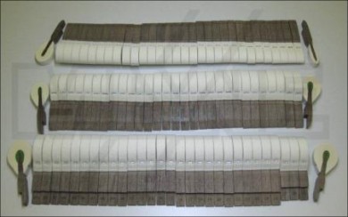 Grand piano hammerheads BECHSTEIN unbored walnut 