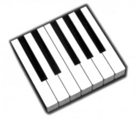 Накладки клавиатуры белые с фронтами 