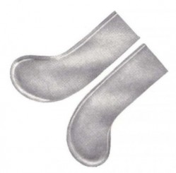 Pedal caps 120 mm middle solid brass 