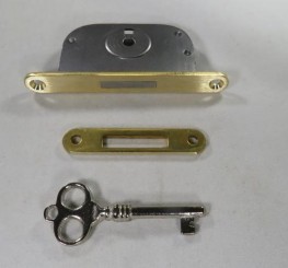 Замок піаніно 10х78 мм. (круг.) 