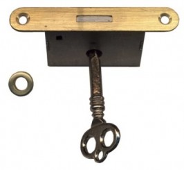 Замок піаніно 10 x 65мм. (круг.) 