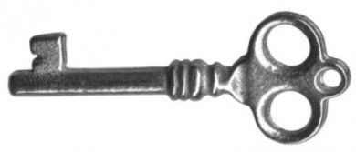 Ключи д/пианино никелированые 