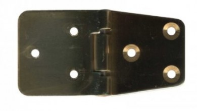 Piano top stop hinges 40 x 80 mm solid brass 