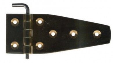 Top hinges 45 x 25 + 90 mm brass 