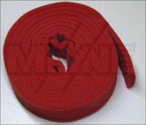 Войлок демпферного лєйстіка черв. 120 х 2 см 