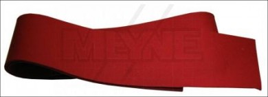 Mechanic felt red 5 mm 150 x 10 cm 