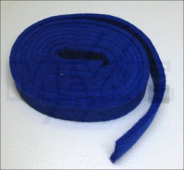 Damper stop rail felt blue 120 x 2cm 