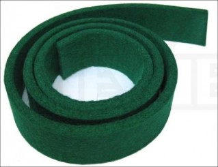 Фенгерний войлок зелений 4 мм 85 х 3 см 