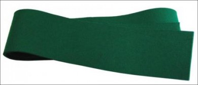 Backcheck felt green  5mm 150 x 10cm 