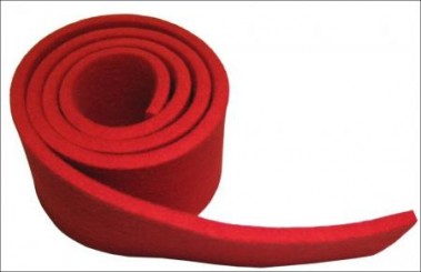 Underfelt for Steinway red 9mm 150 x 10cm 