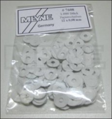 Шайба бумажна 12 x 0.08 мм   1000 шт 