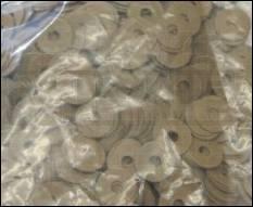 Balance rail washers paper 12 x 0,40 mm 10.000 pcs 