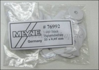 Front rail washers paper 22 x 0.05mm 1.000pieces 