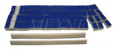 Подушка демпфера дискантового синий 