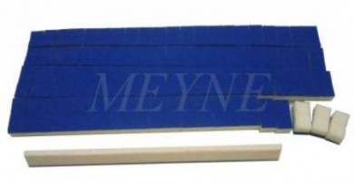 Grand piano damper felt treble with blue underfelt 