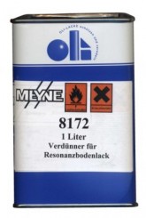 Thinner for sounding board varnish 1litre 