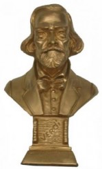 Verdi   - 17 cm Alabaster bronzed 