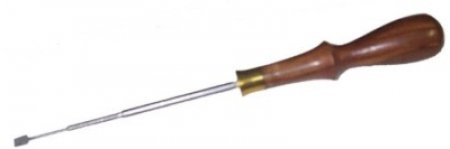Screwdriver for slotted screws with super handle 