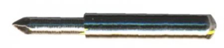 Key pins oval nickel plated 3.3 x 5 x 38 mm 