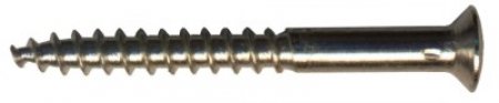 100 Pressure bar screws  5.0 x 45 mm oval head, Phillips, chrome plated 