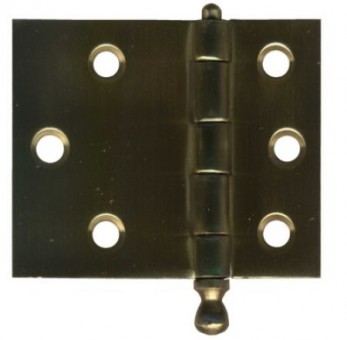 Top hinges 50 x 20+40 mm brass 