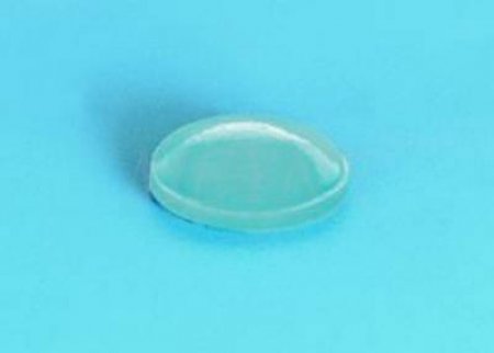100 Rubber buttons self adhesive 8 Ø x 2,2 mm clear 